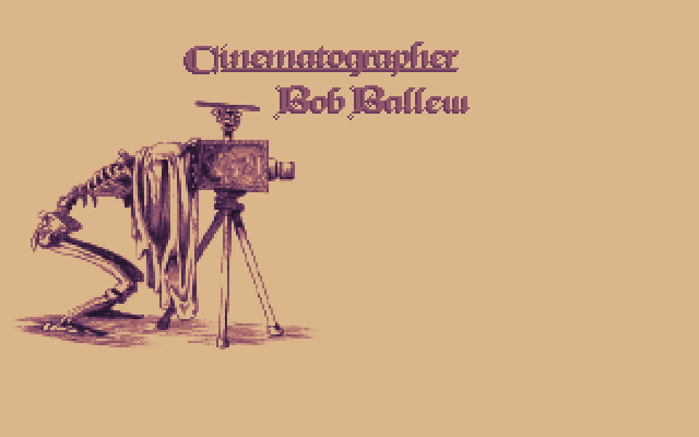 Cinematographer: Bob Ballew.