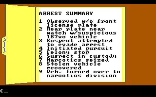 Police Quest 1 Screenshot Wallpaper 81